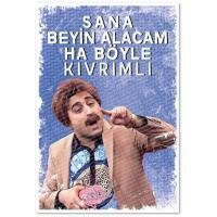 Sana Beyin Alacam Ahsap Poster | Holzposter-11071