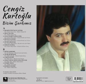 Cengiz Kurtoglu Plak - Bizim Sarkimiz - Schallplatte 2