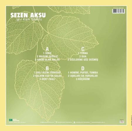 Sezen Aksu plak - Schallplatte - Deli kizin türküsü 2
