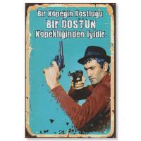 Yilmaz Güney Poster, Resim | Nostalgie Holzposter 10264