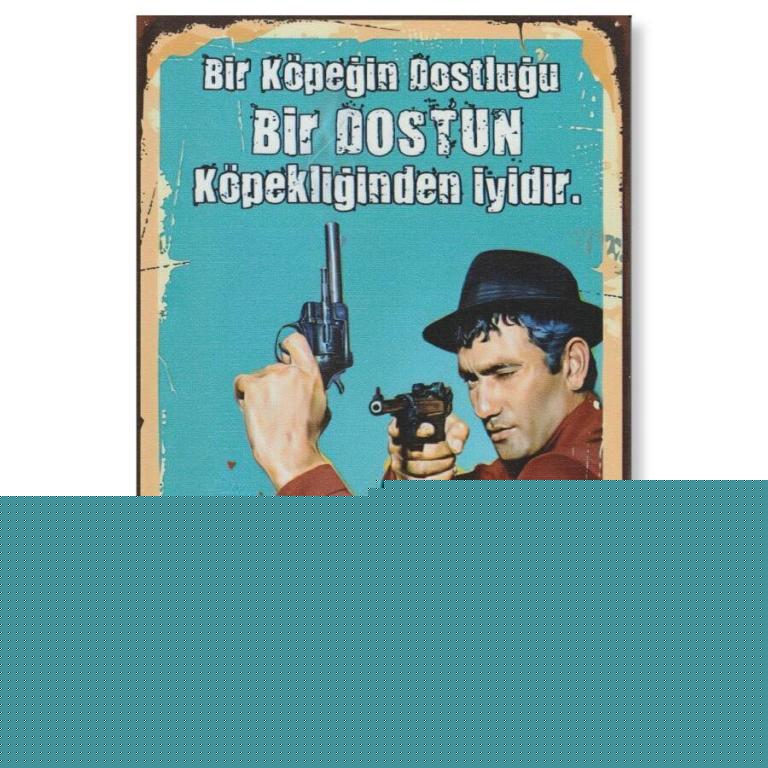 Yilmaz Güney Poster, Resim | Nostalgie Holzposter 10264