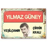 Yilmaz Güney Holz (Ahsap) Poster - Nostalgie 11006