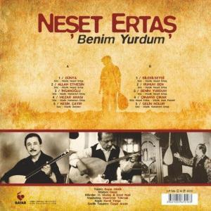 Neset Ertas Plak - Benim yurdum - türkische Schallplatte