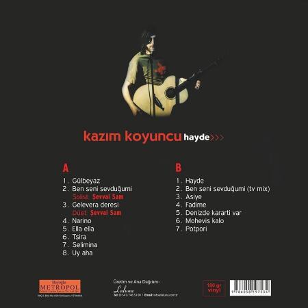 Kazim Koyuncu plak - Hayde - türkische Schallplatte 2