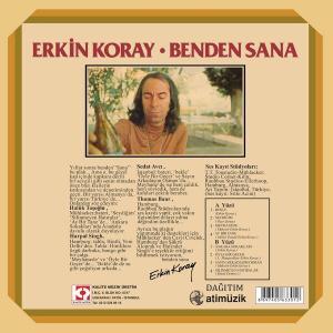 Erkin Koray plak - türkische Schallplatte - Benden Sana 2