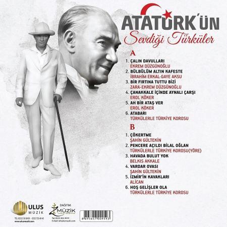 Atatürk'ün Sevdigi Sarkilar türkische Schallplatte - Plak 2