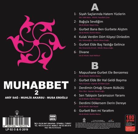 Arif Sag, Musa Eroglu, Muhlis Akarsu, Muhabbet – 2 Schallplatte 2