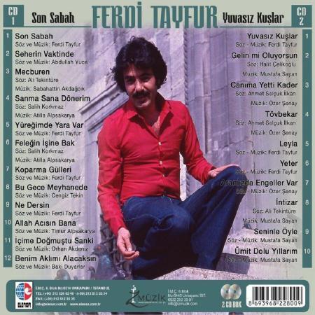 Ferdi Tayfur 2x CD - Son Sabah Yuvasiz Kuslar – Bild 2