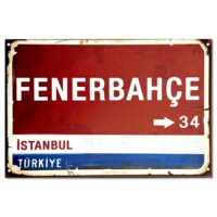 Fenerbahce Poster Duvar Resmi | Ahsap Poster | Holzposter -3