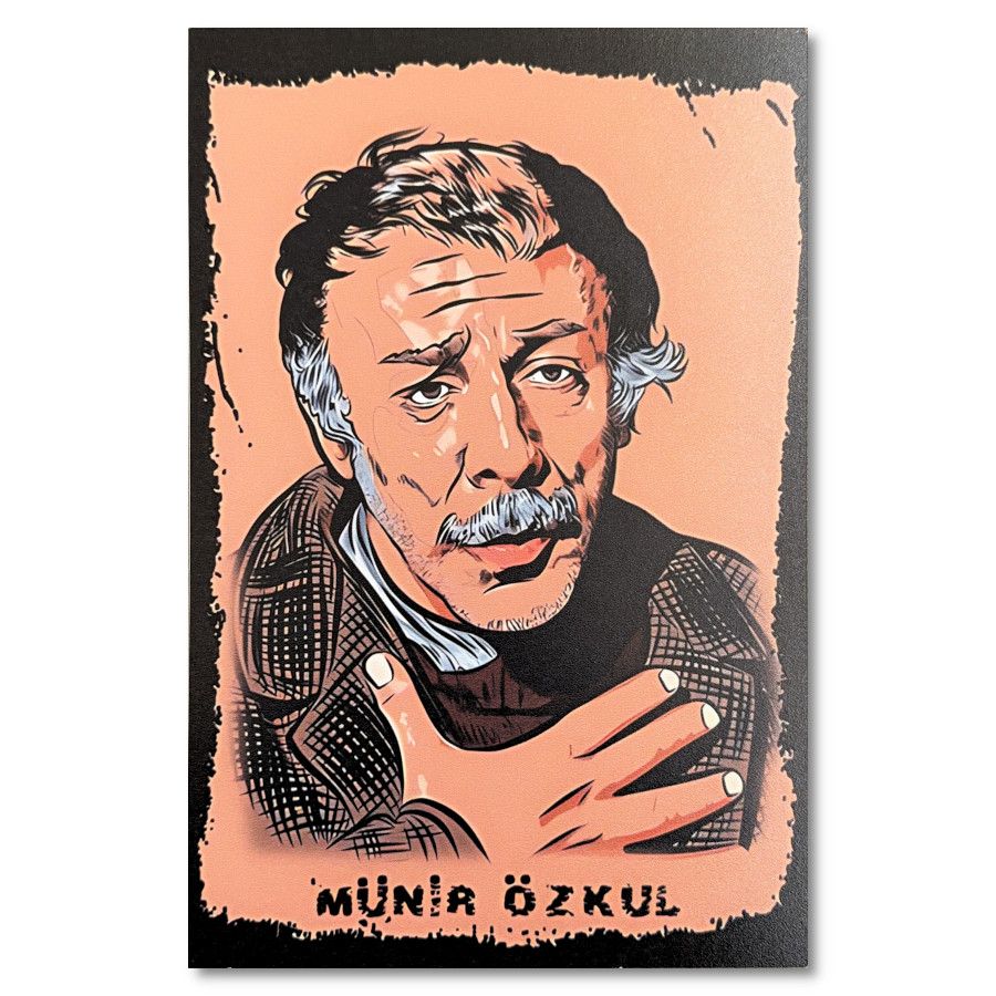 Münir Özkul Ahsap poster