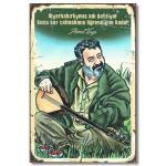 Ahmet Kaya Ahsap Poster - Diyarbakirliymis - Wandbild