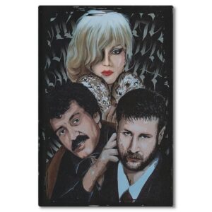 Bergen Müslüm Azer Ahsap Duvar resmi