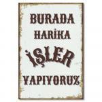 Burada Harika Isler Yapiyoruz Wandbild