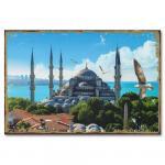 Holzposter Istanbul Bosphorus Camii