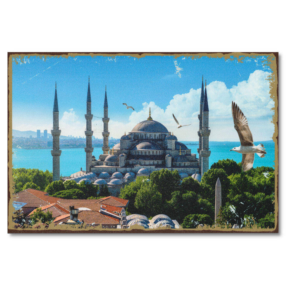 Holzposter Istanbul Bosphorus Camii