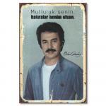 Orhan Gencebay duvar resmi poster Ahsap