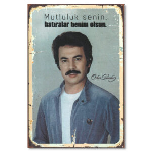 Orhan Gencebay duvar resmi poster Ahsap