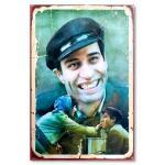 Kemal Sunal Çöpçüler Kralı - Ahsap Resim - Holzbild 1799