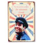 Kemal Sunal Resim Poster Holzposter - Cöpcüler Krali - 1969