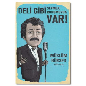 Müslüm Gürses Holzposter Ahsap Retro Resim MG009