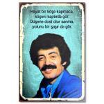 Müslüm Gürses Nostalji Resim Holzposter, Ahsap Poster 1010