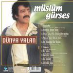 Müslüm Gürses Dünya Yalan - Türkische Schallplatte