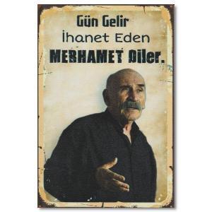 Ramiz Dayi Tuncel Kurtiz "Ihanet" Ahsap Poster