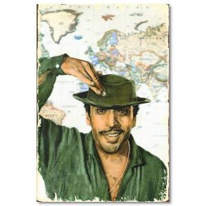 Sadri Alisik Resim - Ahsap Poster Holzposter