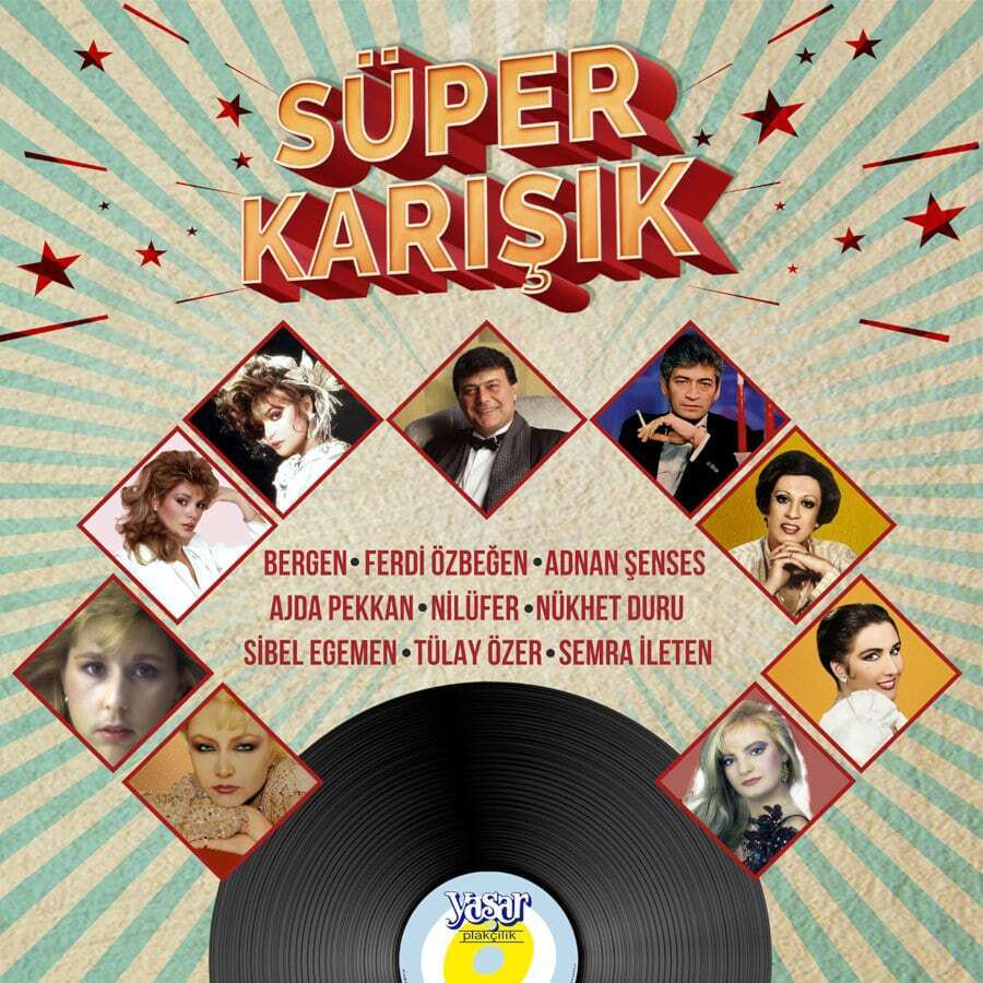 Super Karisik türkische Schallplatte - Best of