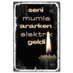 ahsap poster holz wandzitat seni mumla ararken