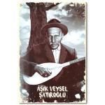 Asik Veysel Nostalji Resim Holzposter, Ahsap Poster
