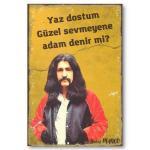 Baris Manco Poster - Yaz Dostum - Holzposter