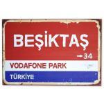 Besiktas Duvar Resmi | Ahsap Poster | Holzposter