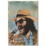 Cem Karaca Holzposter, Ahsap Poster, Resim 1037