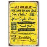 duvar yazilari aile kurallari