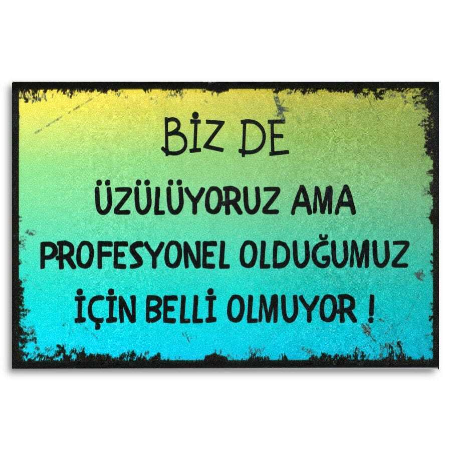 duvar yazisi holzposter biz de uzuluyoruz
