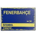 Fenerbahce Poster Duvar Resmi | Ahsap Poster | Holzposter -2