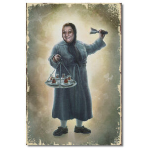 Hababam Sinifi "Hafize Ana" Duvar Resmi , Holzposter