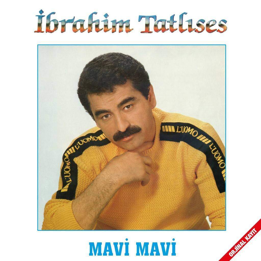 Ibrahim Tatlises Mavi Mavi - türkische musik CD 1 ibrahim-tatlises-mavi-mavi-tuerkische-schallplatte