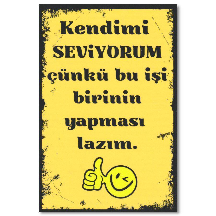 Kendimi Seviyorum Holzposter Wandbild 1 kendimi seviyorum holzposter wand