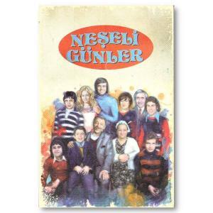 Neseli Günler Yeşilçam Filmi Posteri - Ahsap