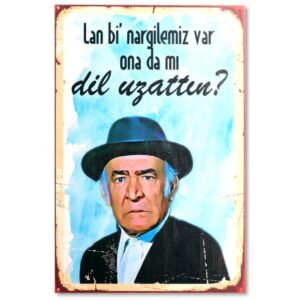 Ali Sen - Nargile - Poster | Ahsap Resim