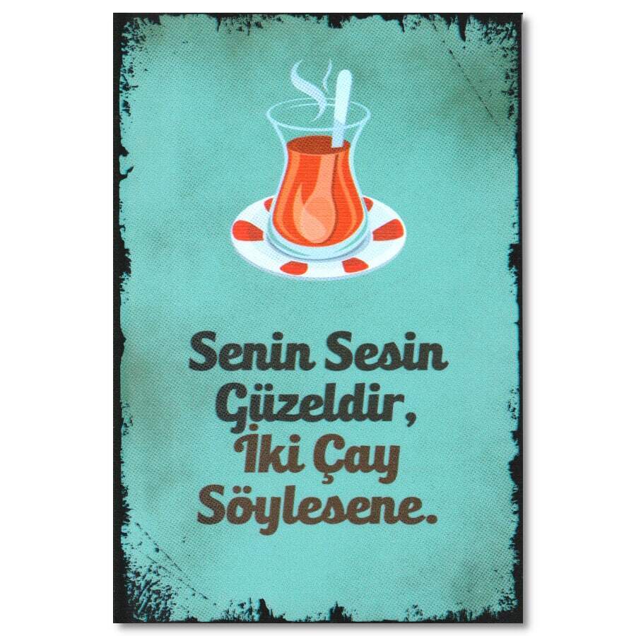senin-sesin-guezeldir-cay-wandbild-poster