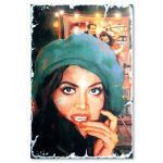 Türkan Soray Ahsap Poster | Resim | Holzposter 1889