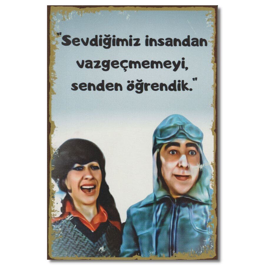 Sener Sen Resim Vecihi Holzposter, Bild 1 Sener Sen Resim Vecihi Holzposter, Bild 10482