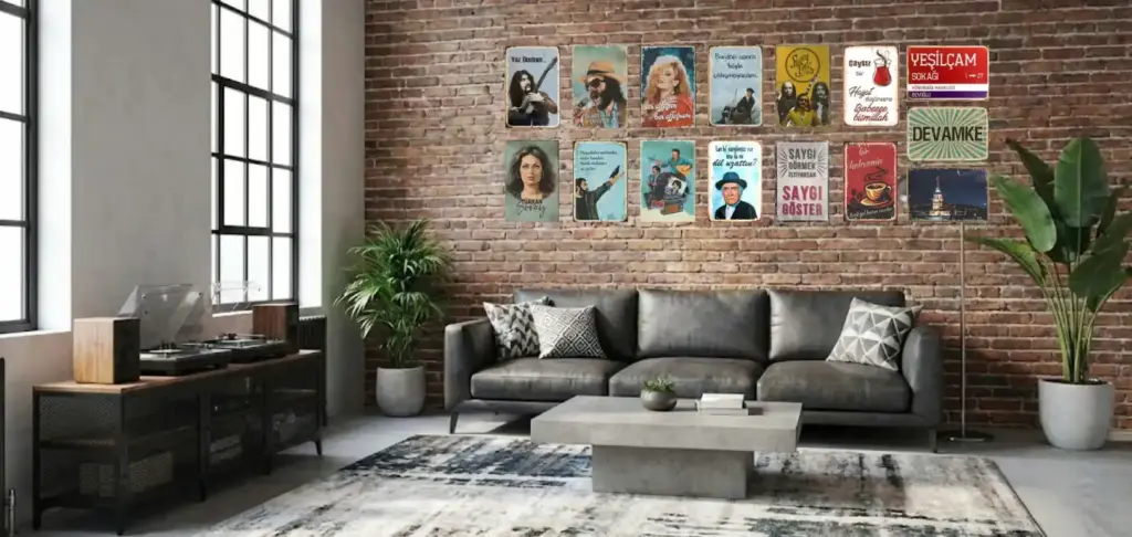 Nostalgie Holzposter aus der Türkei