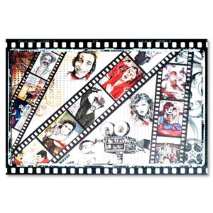 Yeşilçam Ahsap Poster - Duvar Resmi | Holzposter 11040