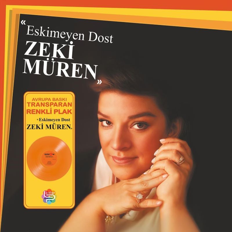 Zeki Müren - Eskimeyen Dost (Renkli Plak) - Plak