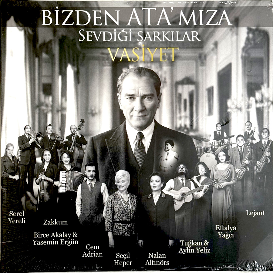 Bizden Ata'mıza – Sevdiği Şarkılar (LP / Schallplatte) - Türkce Plak
