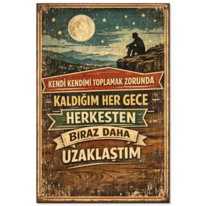 Kendi Kendimi Toplamak Zorunda Kaldigim Poster